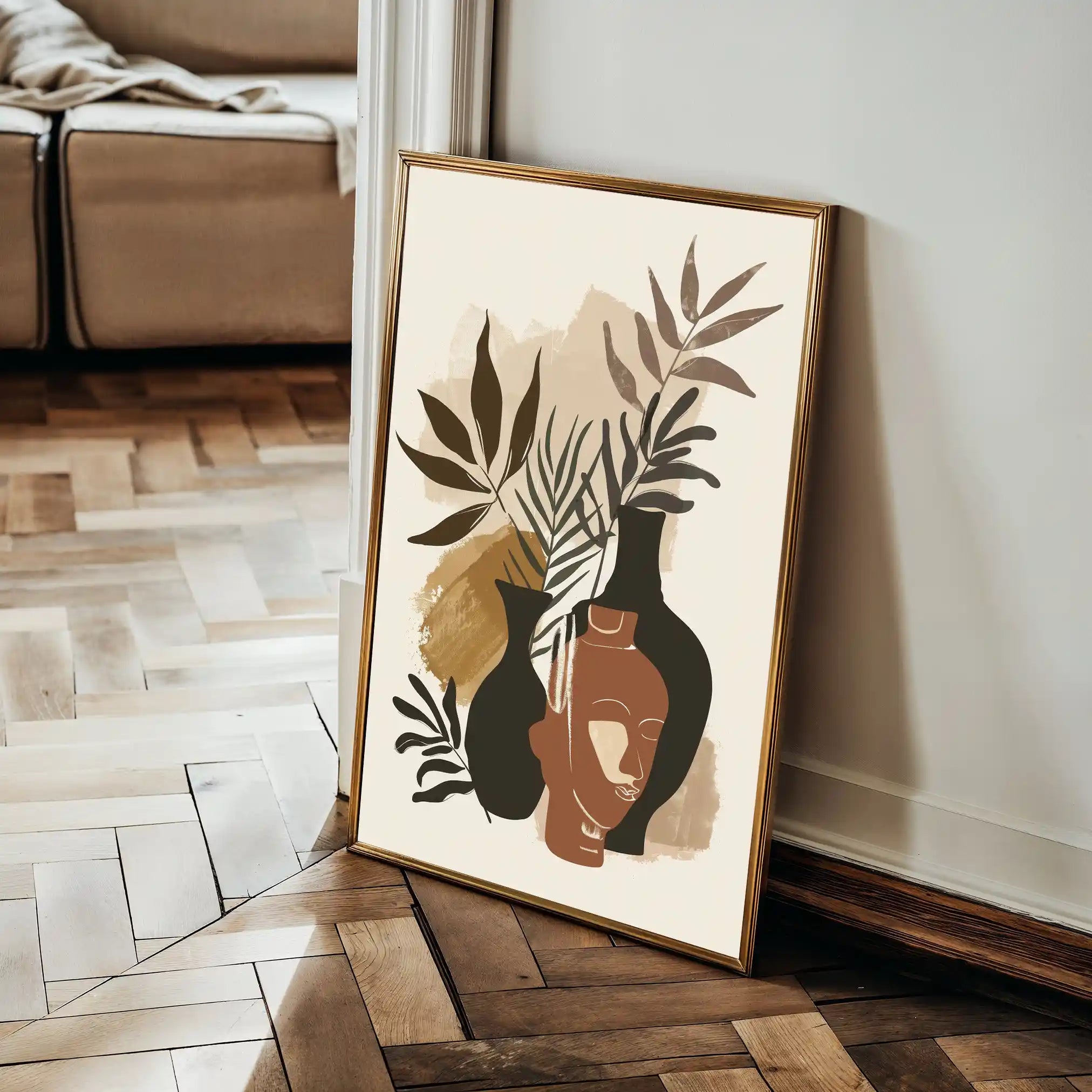 Boho 049 Canvas Art 90 x 60 cm / Stretched on hidden frame