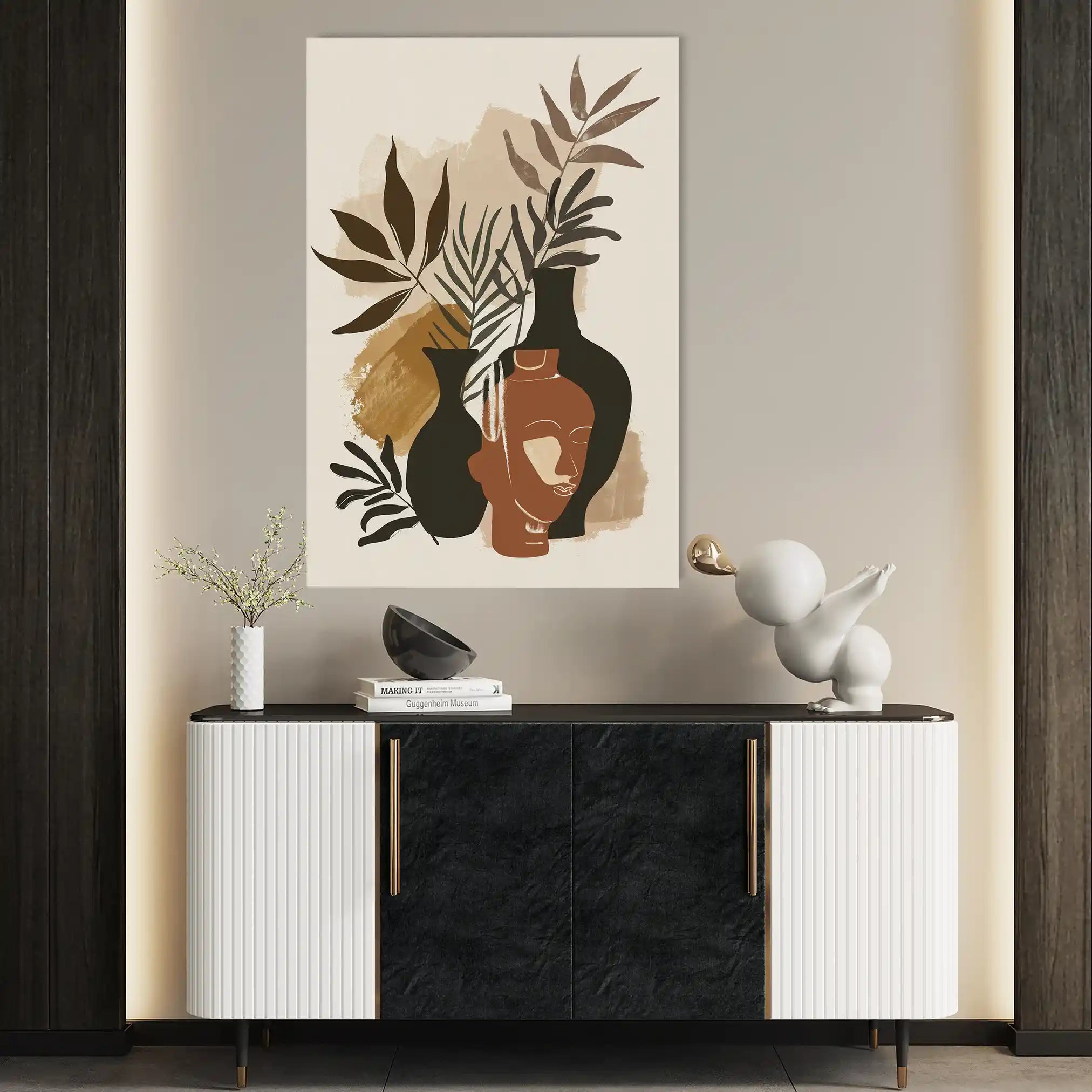 Boho 049 Canvas Art 90 x 60 cm / Stretched on hidden frame