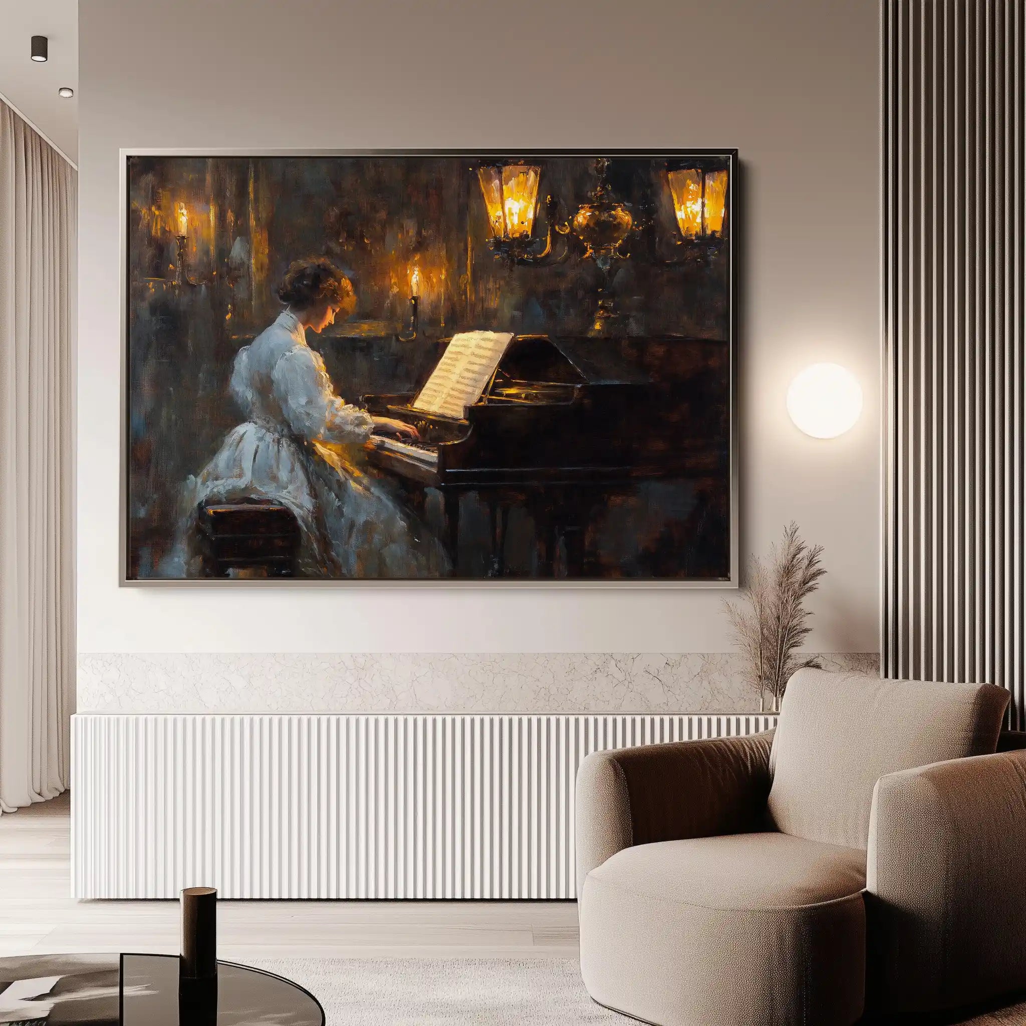 Classic 049 Canvas Art 90 x 60 cm / Stretched on hidden frame