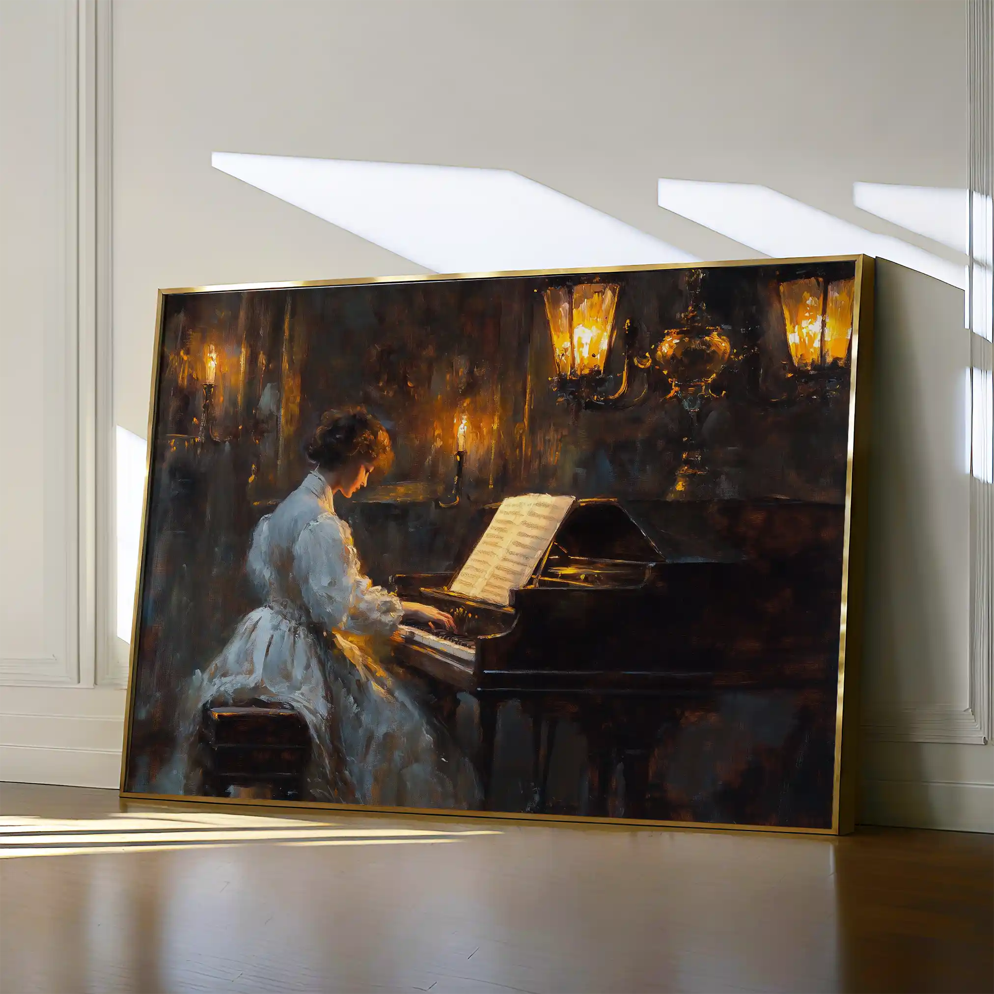 Classic 049 Canvas Art 90 x 60 cm / Stretched on hidden frame