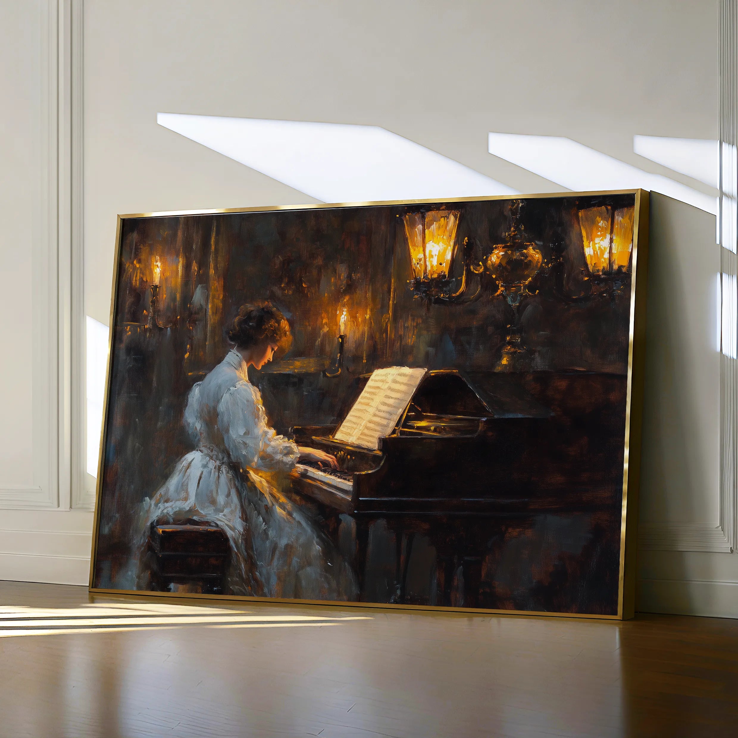 Classic Canvas Wall Art WAD049-CL 90 x 60 cm / Stretched on hidden frame