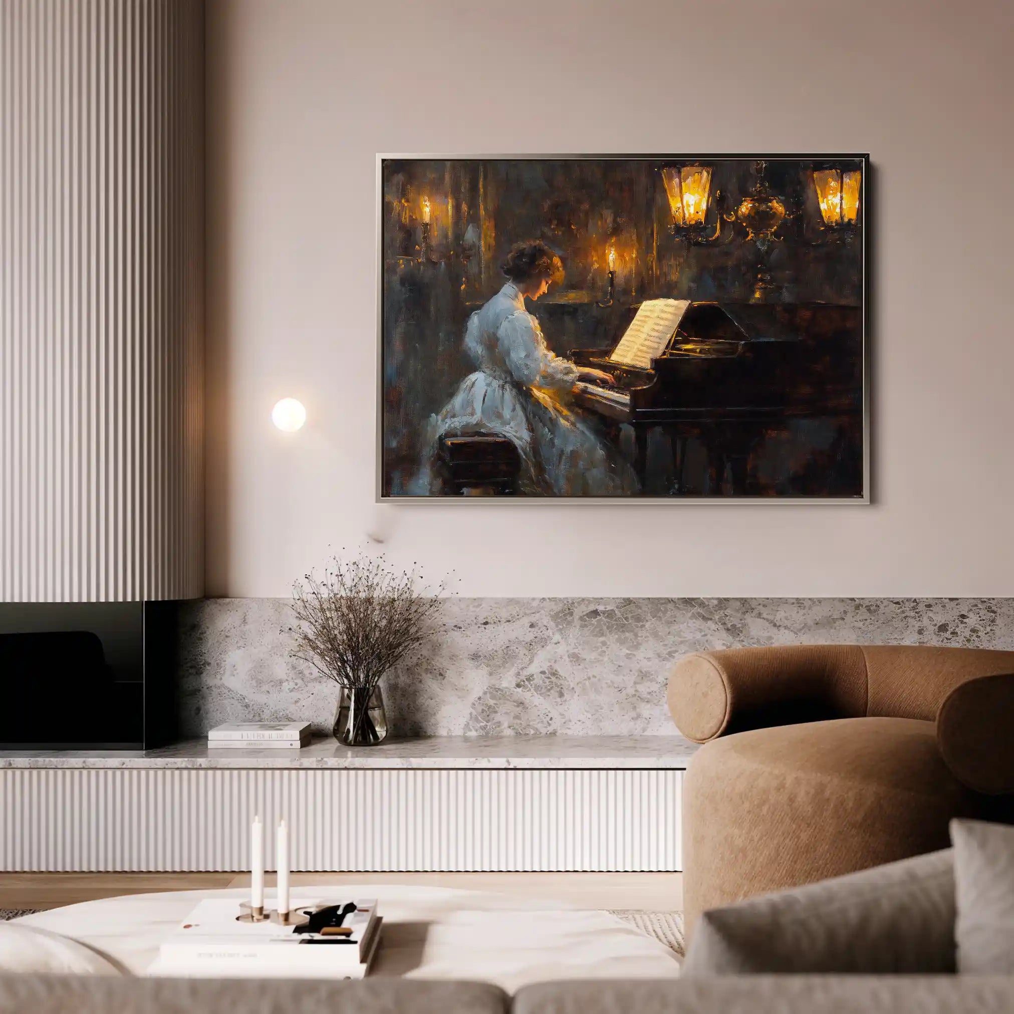 Classic 049 Canvas Art 90 x 60 cm / Stretched on hidden frame