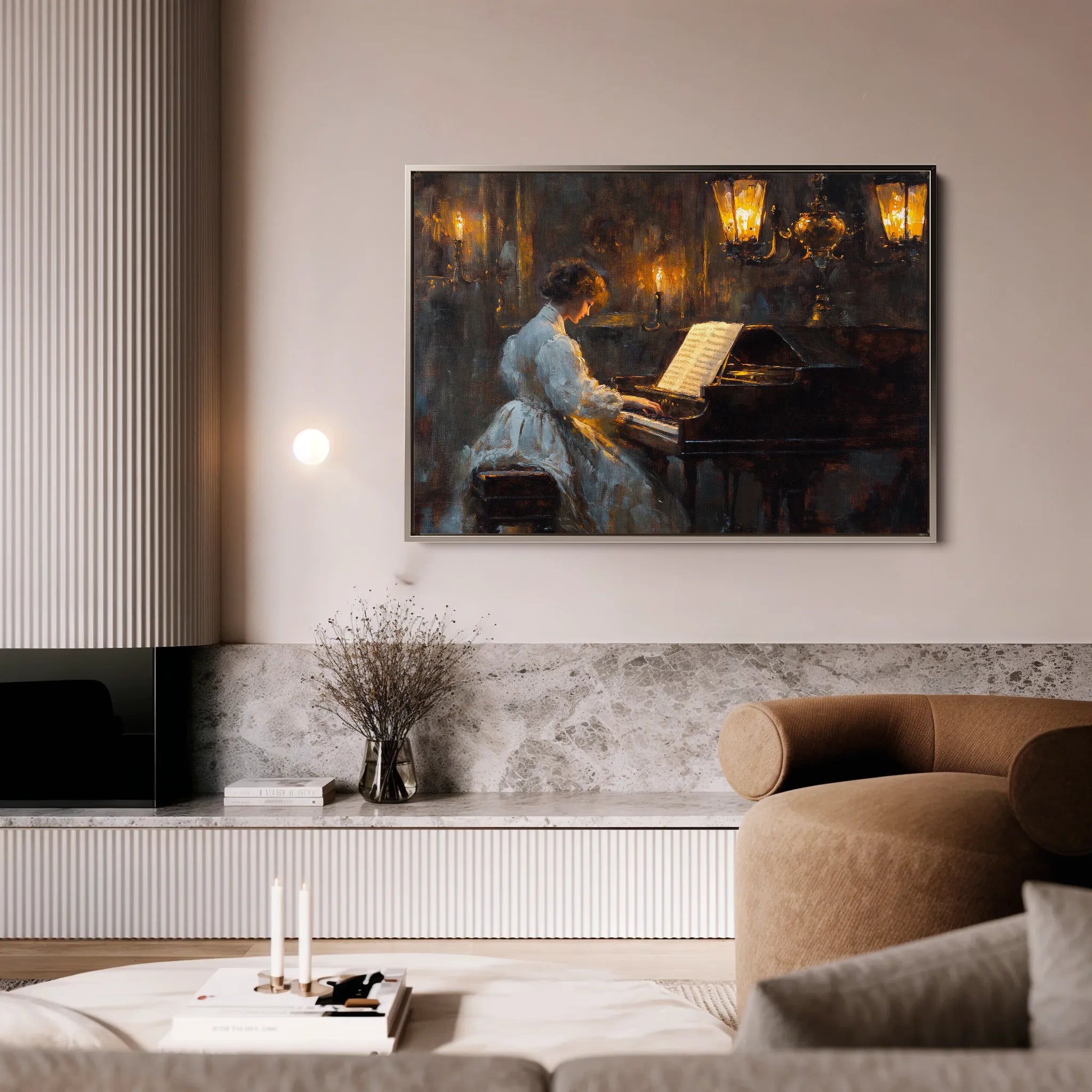 Classic Canvas Wall Art WAD049-CL 90 x 60 cm / Stretched on hidden frame