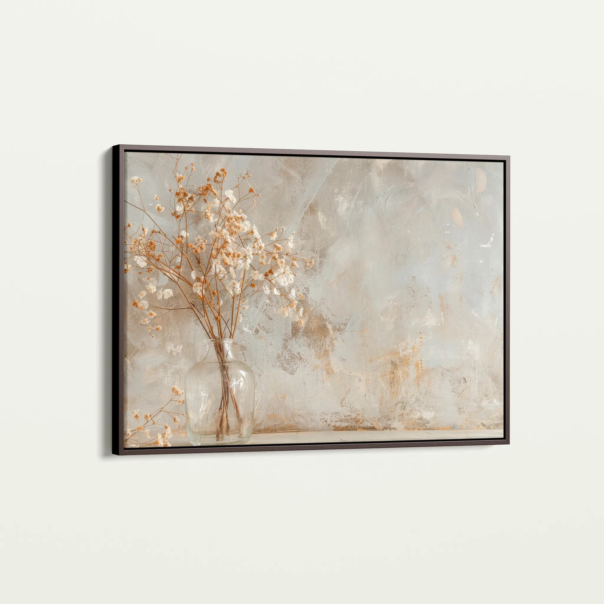 Floral Canvas Wall Art WAD049-F 90 x 60 cm / Stretched on hidden frame