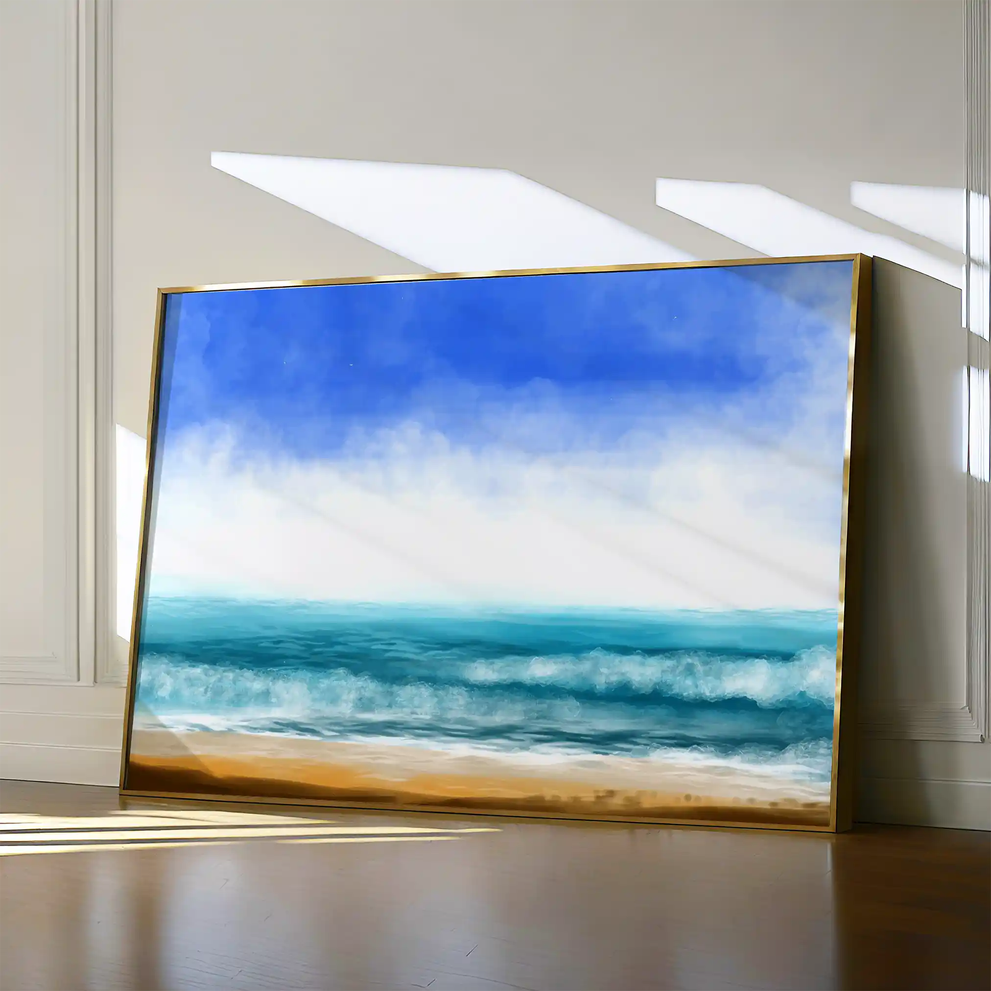 Landscape 049 Canvas Art 90 x 60 cm / Stretched on hidden frame