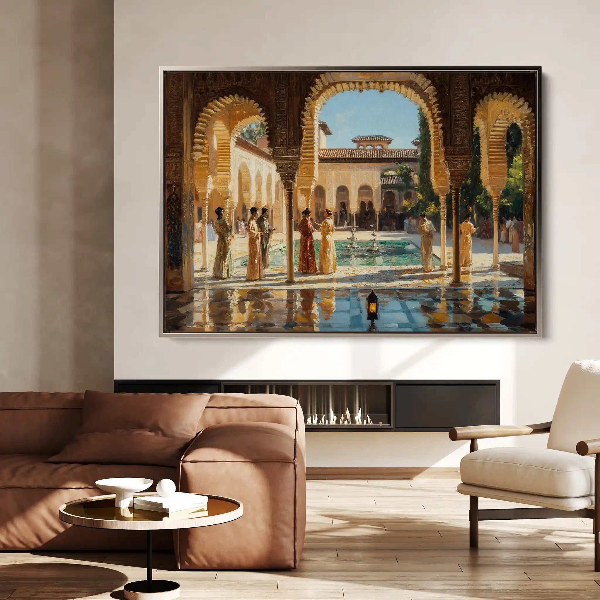 Orientalist 049 Canvas Art 90 x 60 cm / Stretched on hidden frame