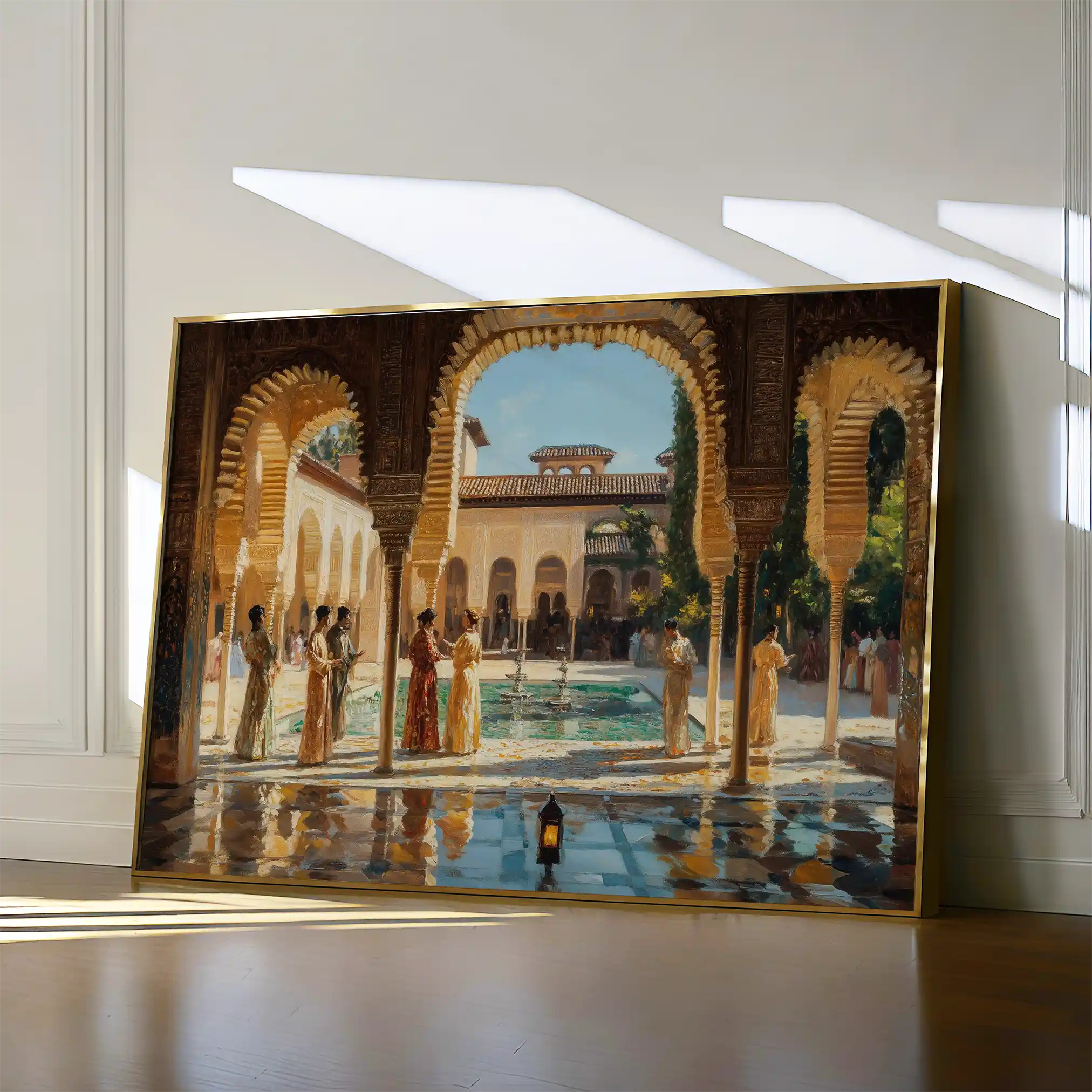 Orientalist 049 Canvas Art 90 x 60 cm / Stretched on hidden frame