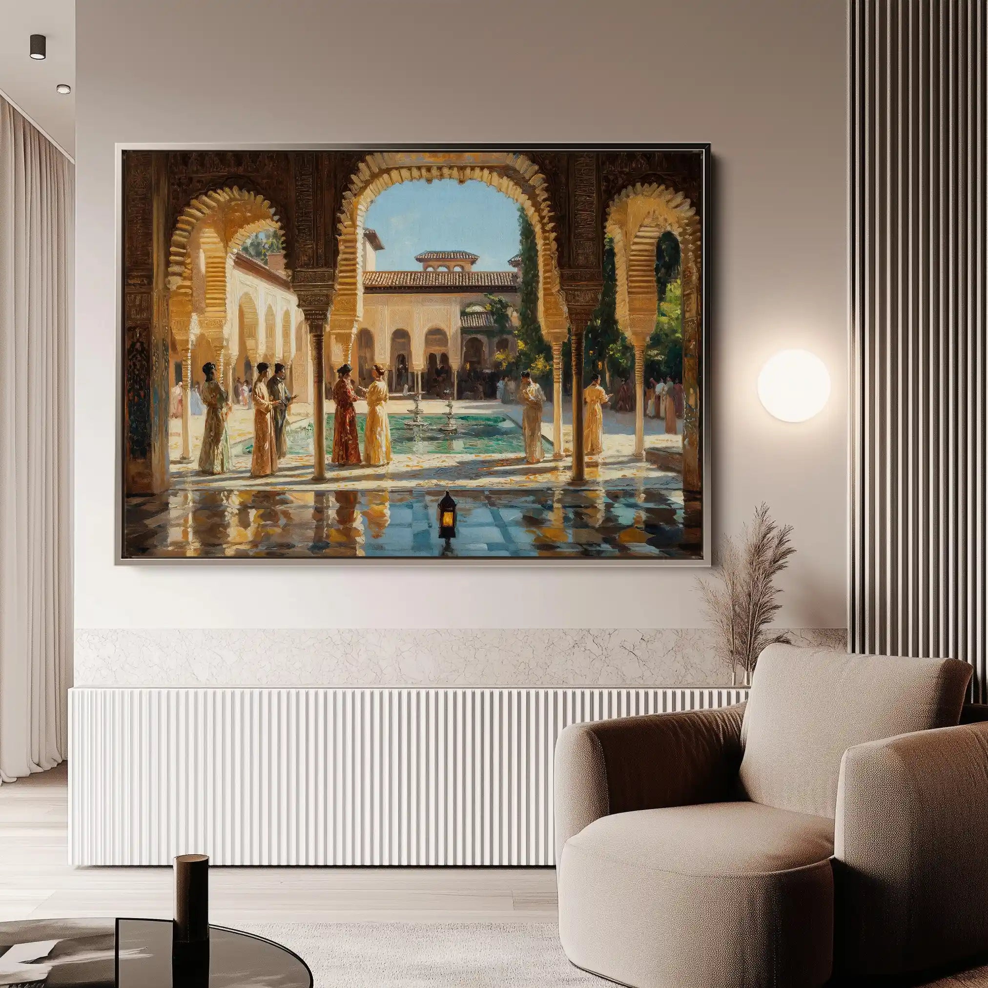 Orientalist 049 Canvas Art 90 x 60 cm / Stretched on hidden frame