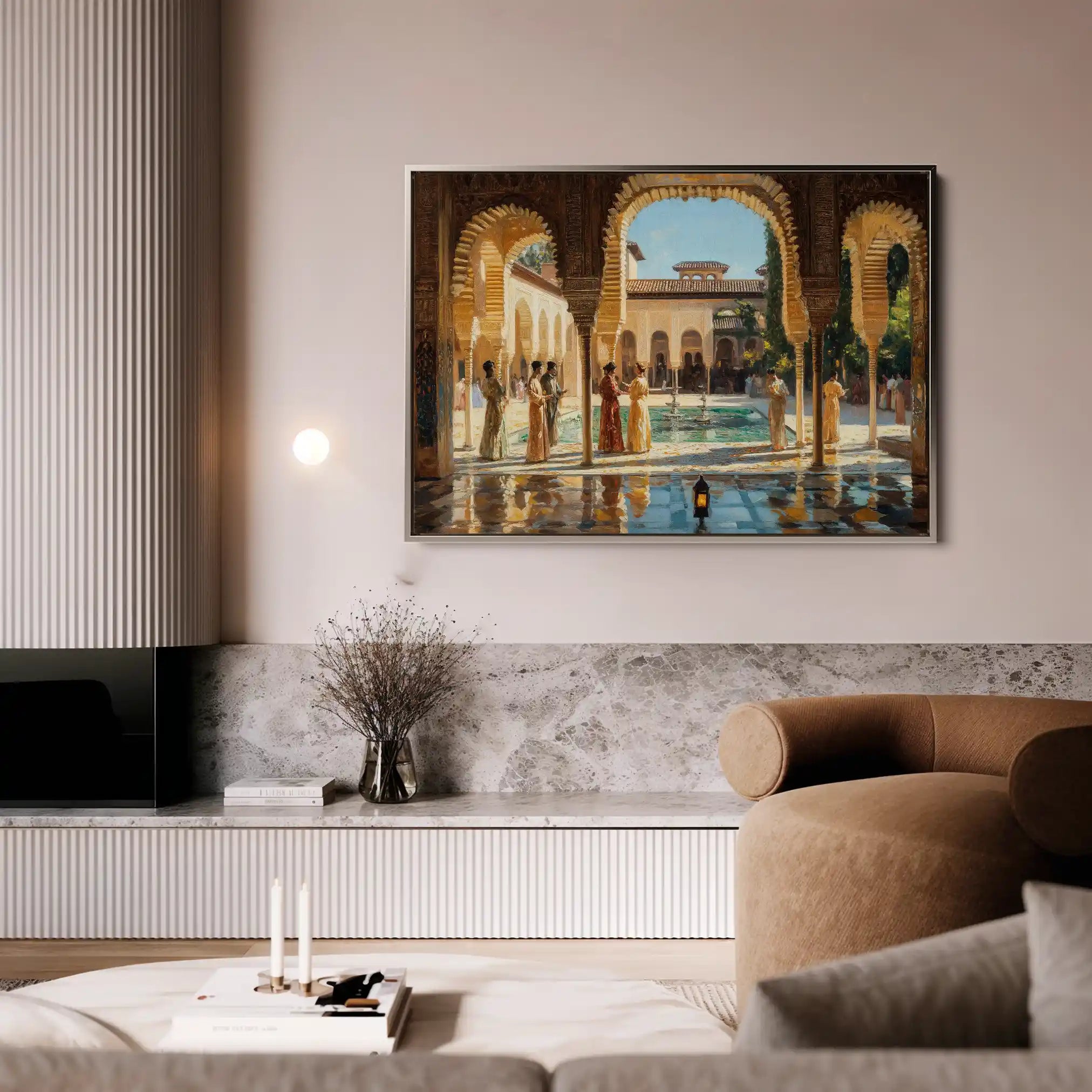 Orientalist 049 Canvas Art 90 x 60 cm / Stretched on hidden frame