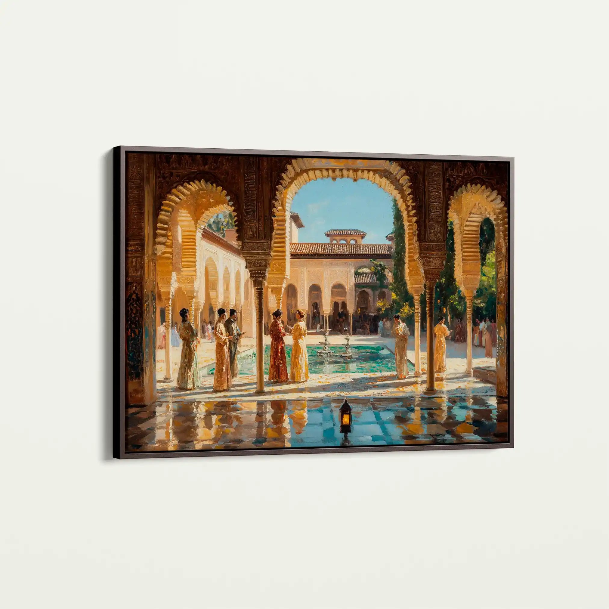 Orientalist 049 Canvas Art 90 x 60 cm / Stretched on hidden frame