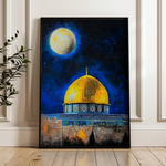 Palestine 049 Canvas Art 90 x 60 cm / Stretched on hidden frame