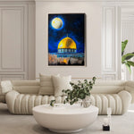Palestine 049 Canvas Art 90 x 60 cm / Stretched on hidden frame