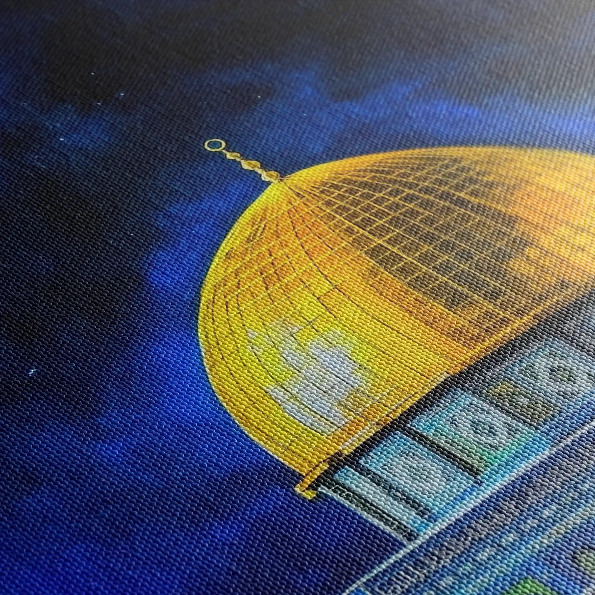 Palestine 049 Canvas Art 90 x 60 cm / Stretched on hidden frame