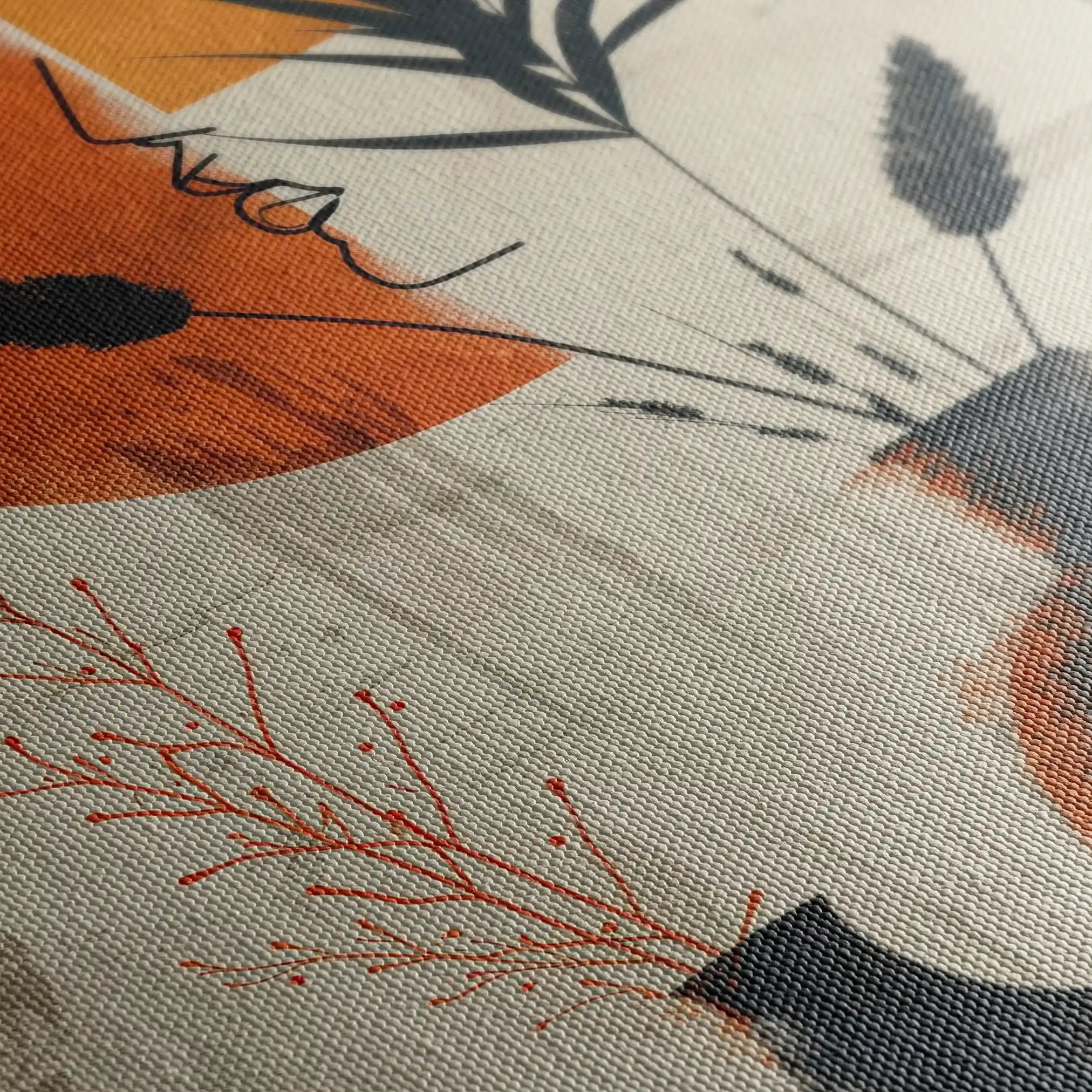 Boho 050 Canvas Art 90 x 60 cm / Stretched on hidden frame