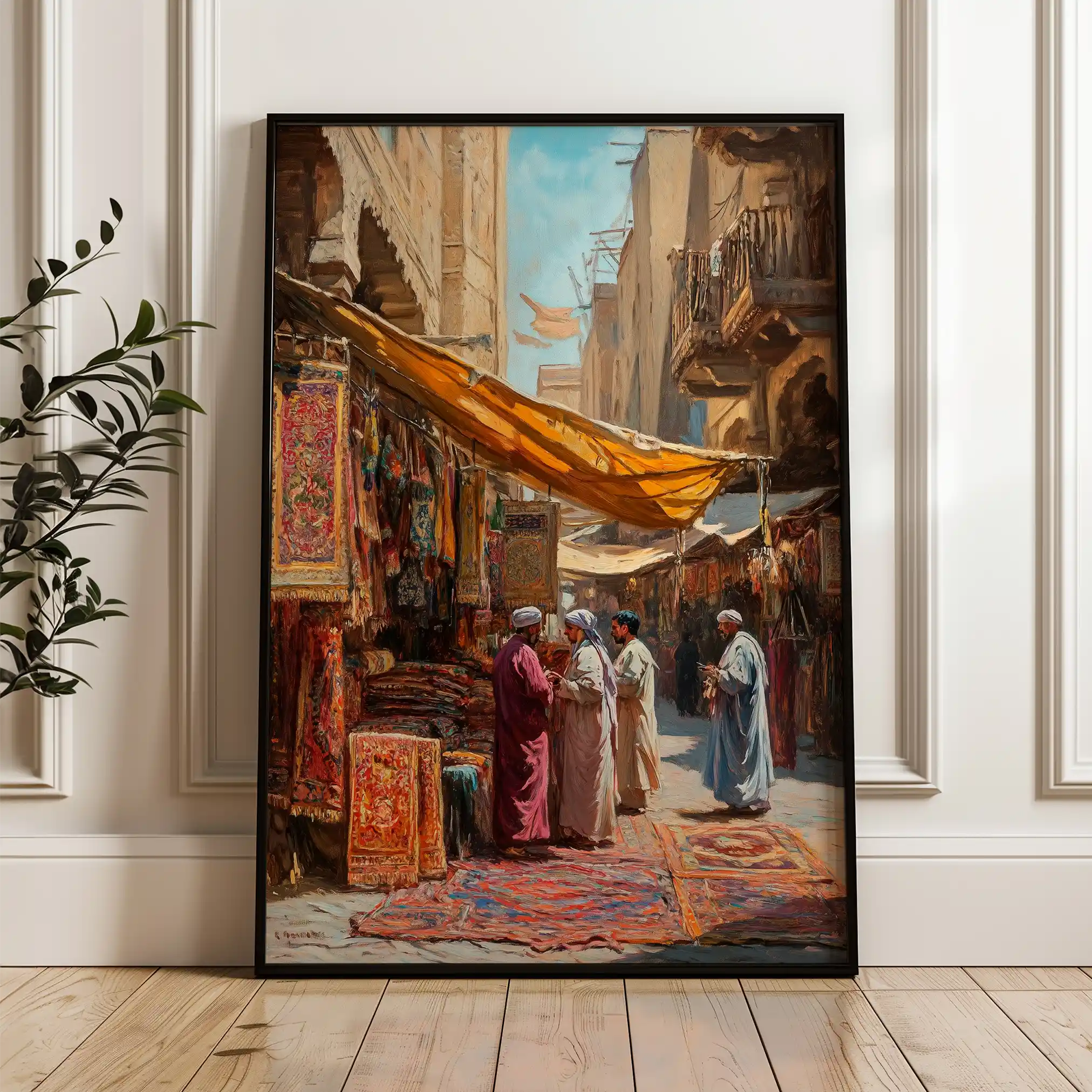 Orientalist 050 Canvas Art 90 x 60 cm / Stretched on hidden frame