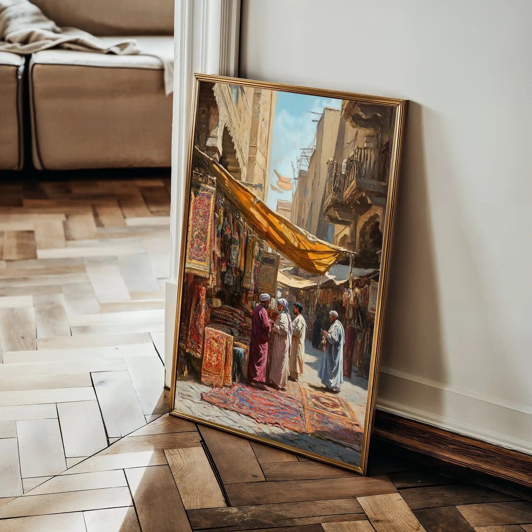 Orientalist 050 Canvas Art 90 x 60 cm / Stretched on hidden frame