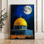 Palestine 050 Canvas Art 90 x 60 cm / Stretched on hidden frame