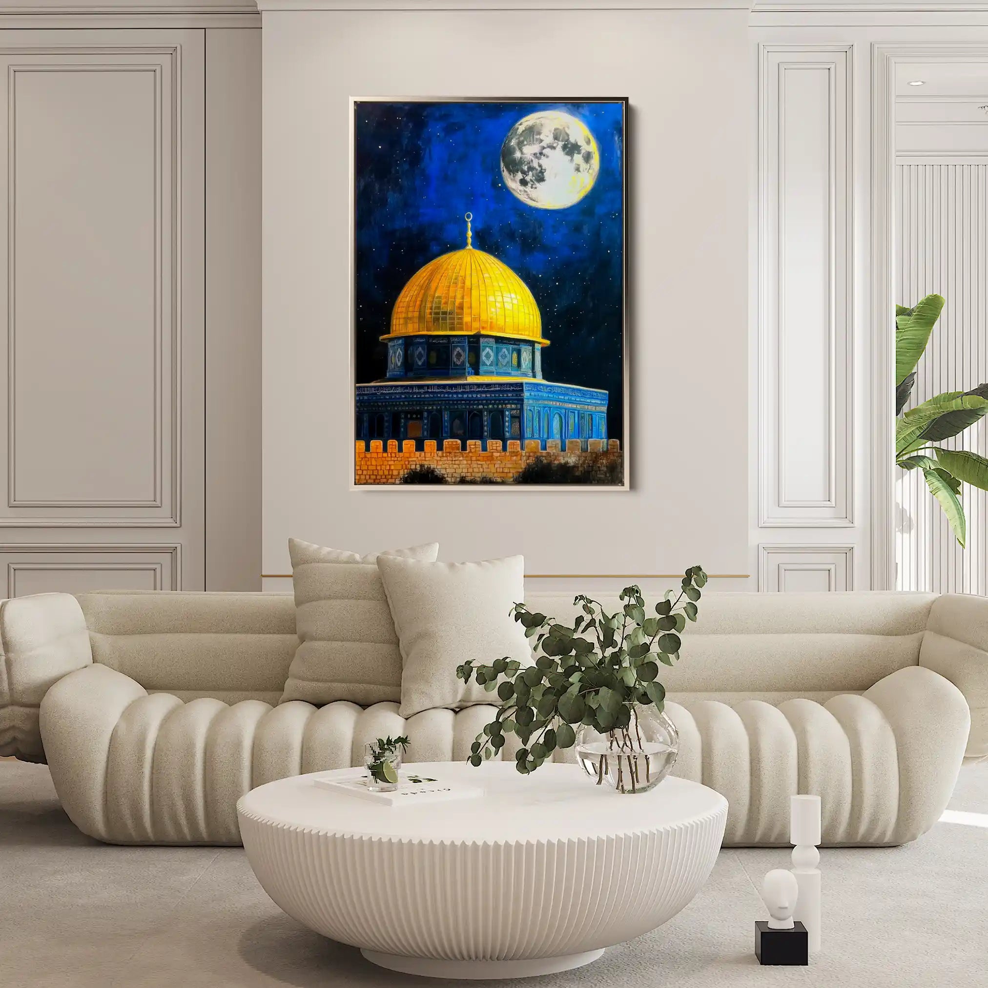 Palestine 050 Canvas Art 90 x 60 cm / Stretched on hidden frame