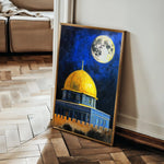 Palestine 050 Canvas Art 90 x 60 cm / Stretched on hidden frame