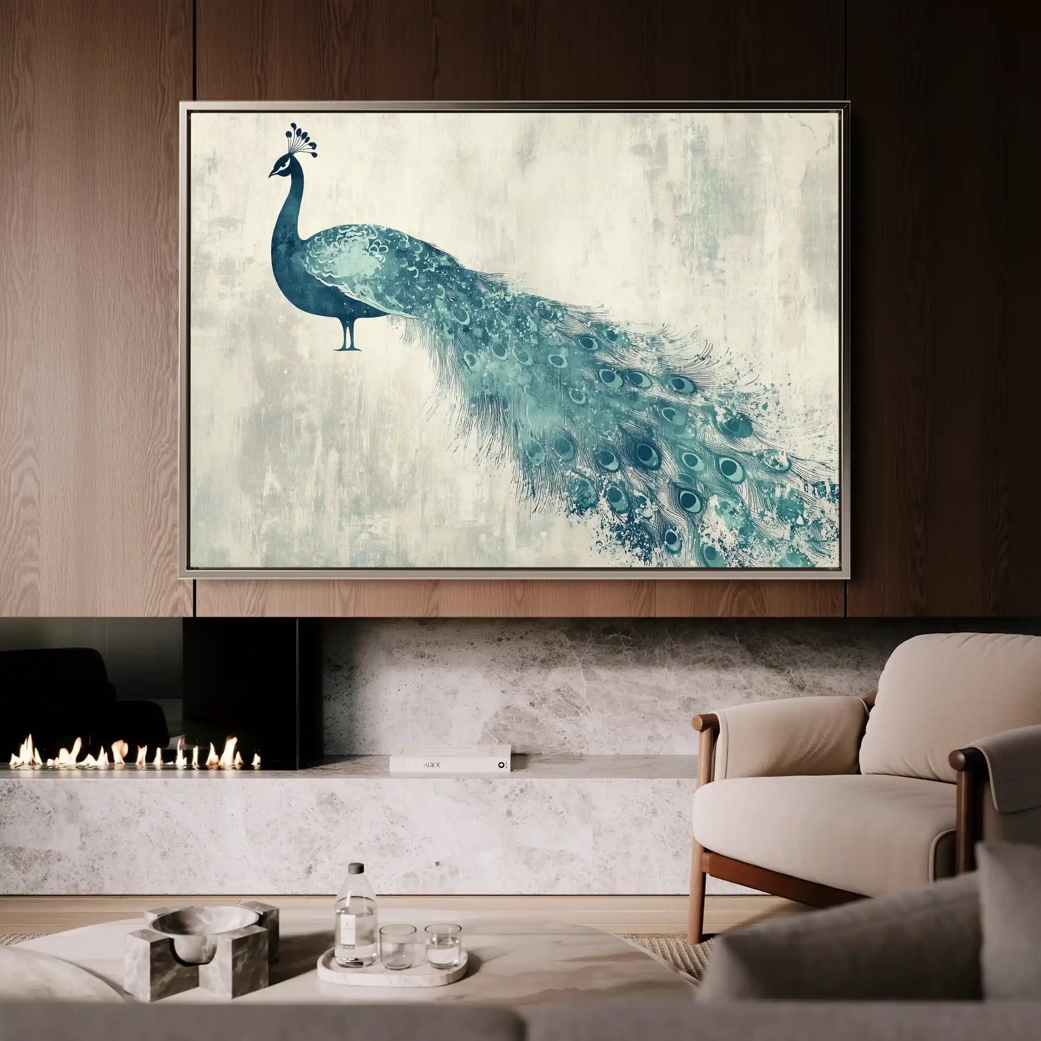 Animals 051 Canvas Art 90 x 60 cm / Stretched on hidden frame