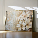 Floral Canvas Wall Art WAD051-F 90 x 60 cm / Stretched on hidden frame