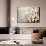 Floral Canvas Wall Art WAD051-F 90 x 60 cm / Stretched on hidden frame