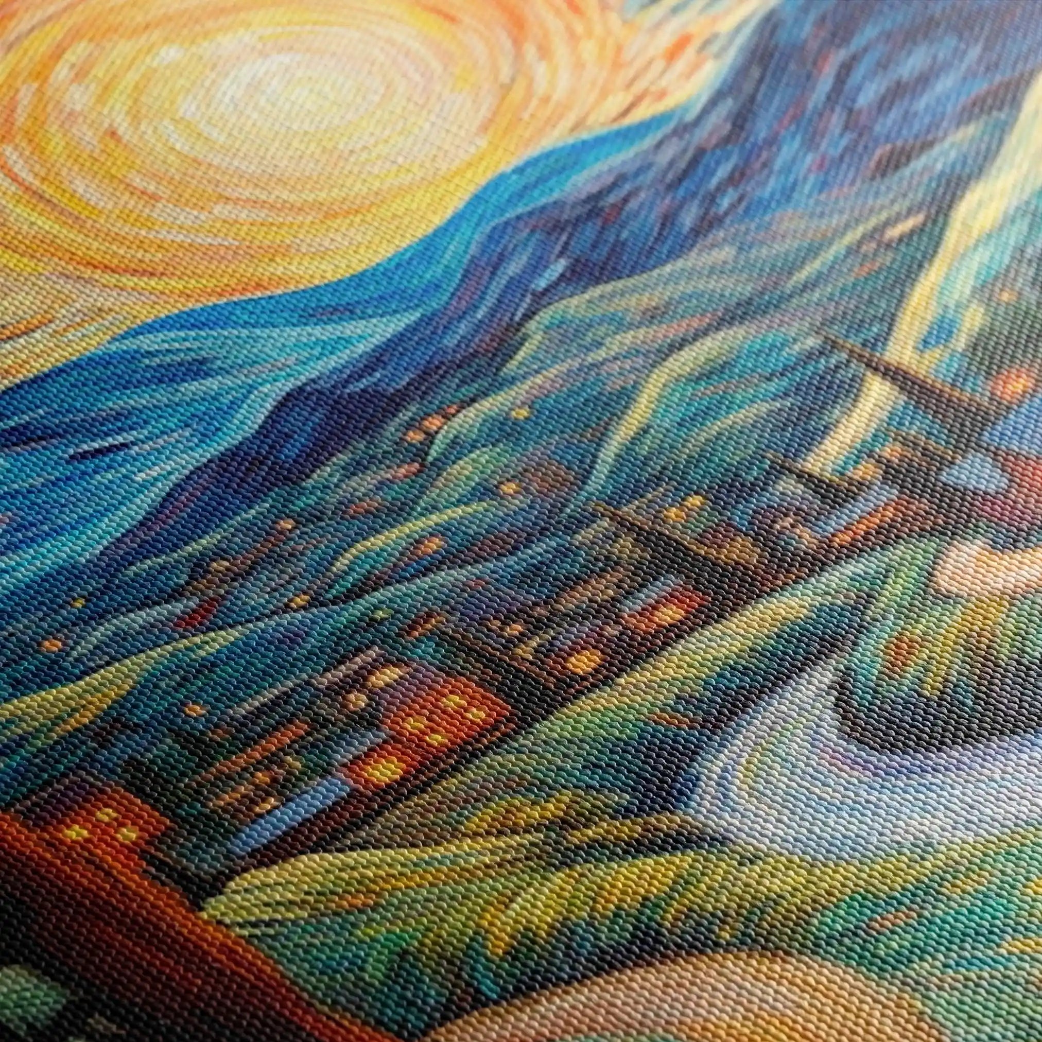 Landscape 051 Canvas Art 90 x 60 cm / Stretched on hidden frame