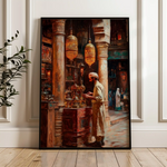 Orientalist 051 Canvas Art 90 x 60 cm / Stretched on hidden frame