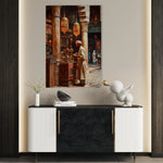 Orientalist 051 Canvas Art 90 x 60 cm / Stretched on hidden frame
