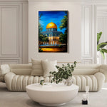 Palestine 051 Canvas Art 90 x 60 cm / Stretched on hidden frame
