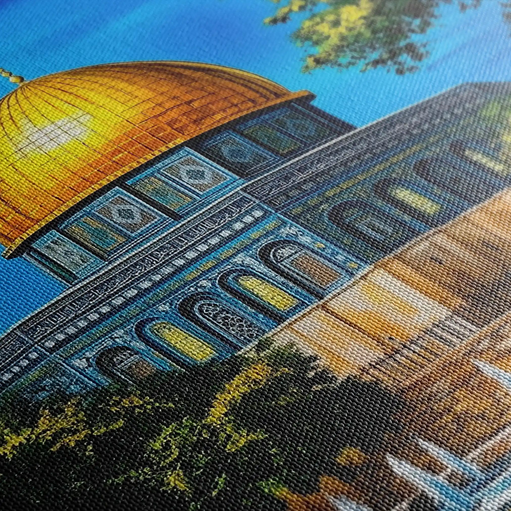 Palestine 051 Canvas Art 90 x 60 cm / Stretched on hidden frame