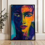 Portrait 051 Canvas Art 90 x 60 cm / Stretched on hidden frame