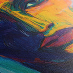 Portrait 051 Canvas Art 90 x 60 cm / Stretched on hidden frame