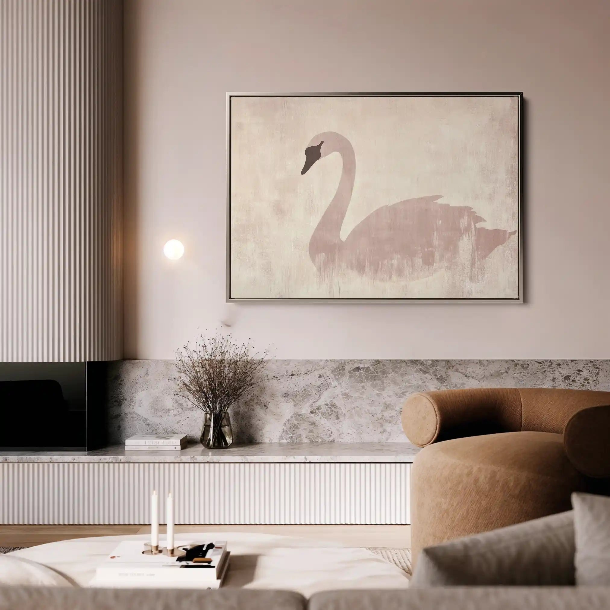 Animals 052 Canvas Art 90 x 60 cm / Stretched on hidden frame