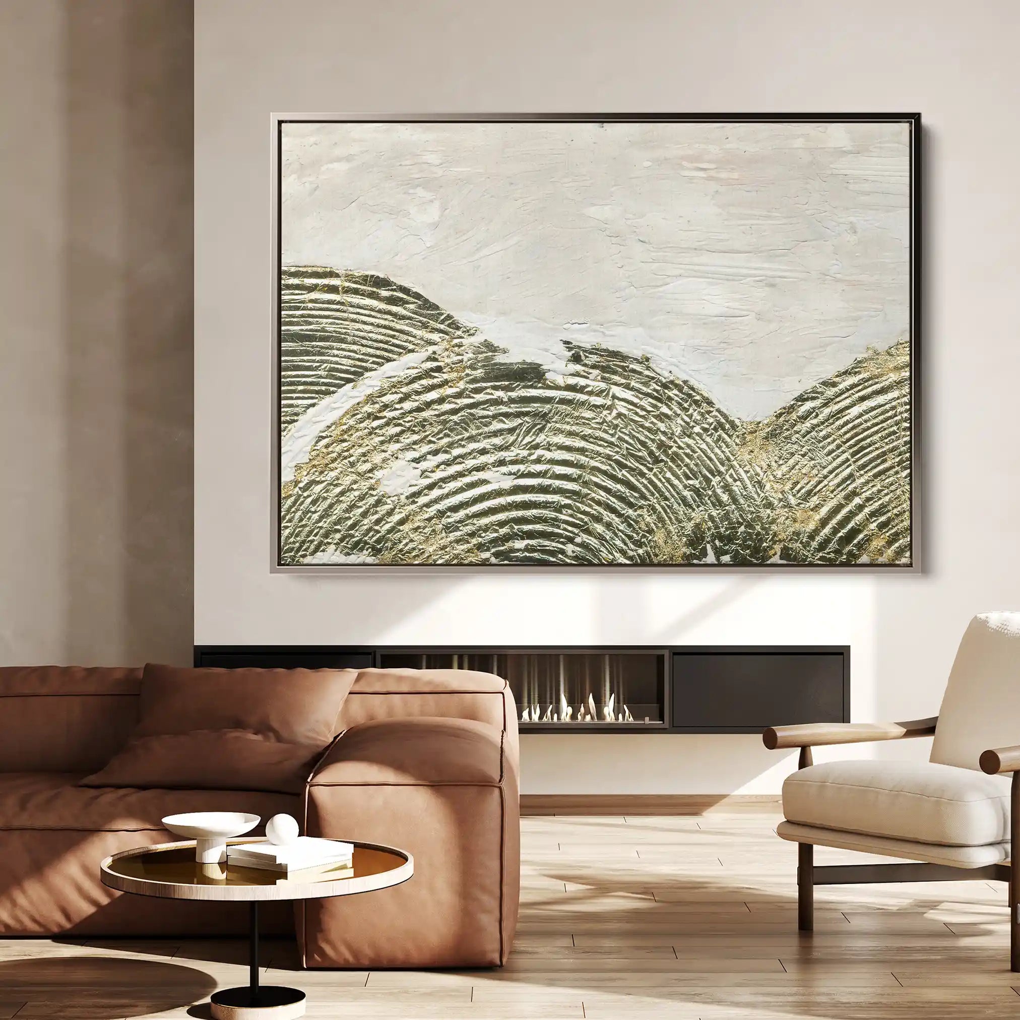 Abstract 052 Canvas Art 60 x 40 cm / Stretched on hidden frame