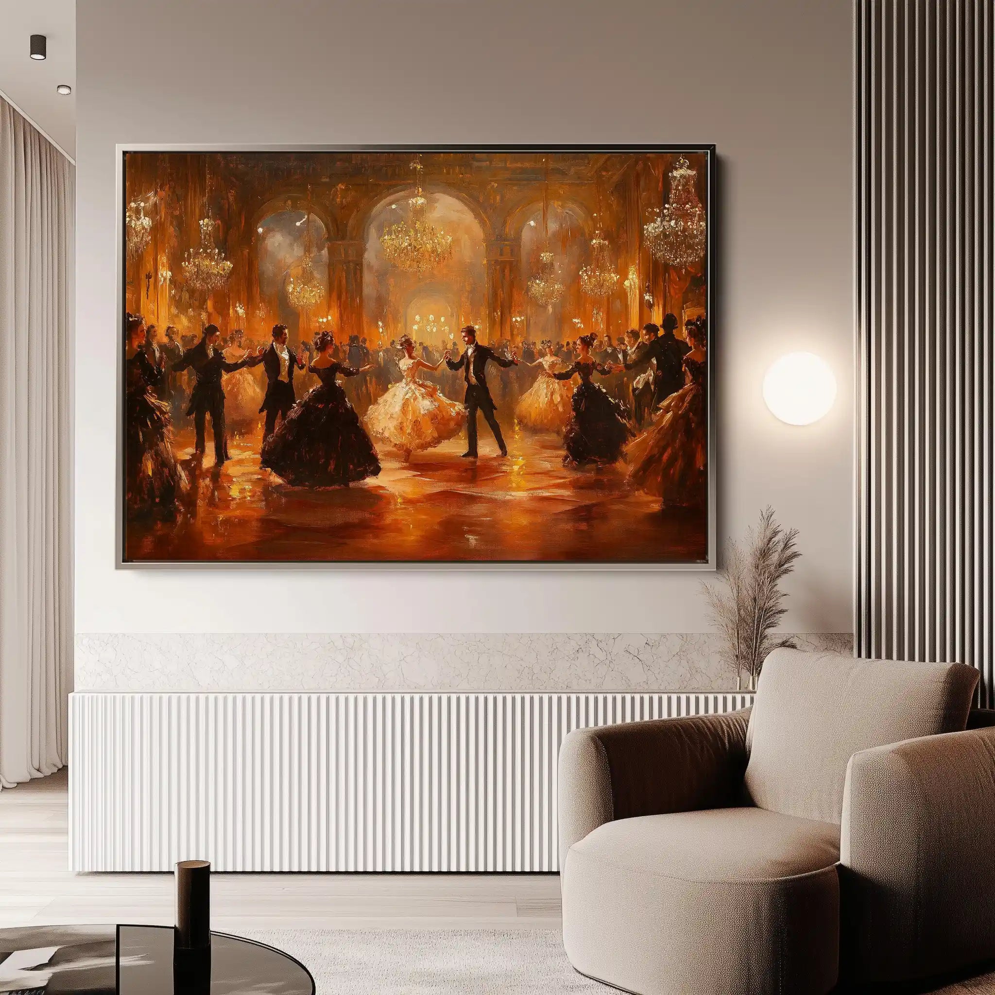 Classic 052 Canvas Art 90 x 60 cm / Stretched on hidden frame