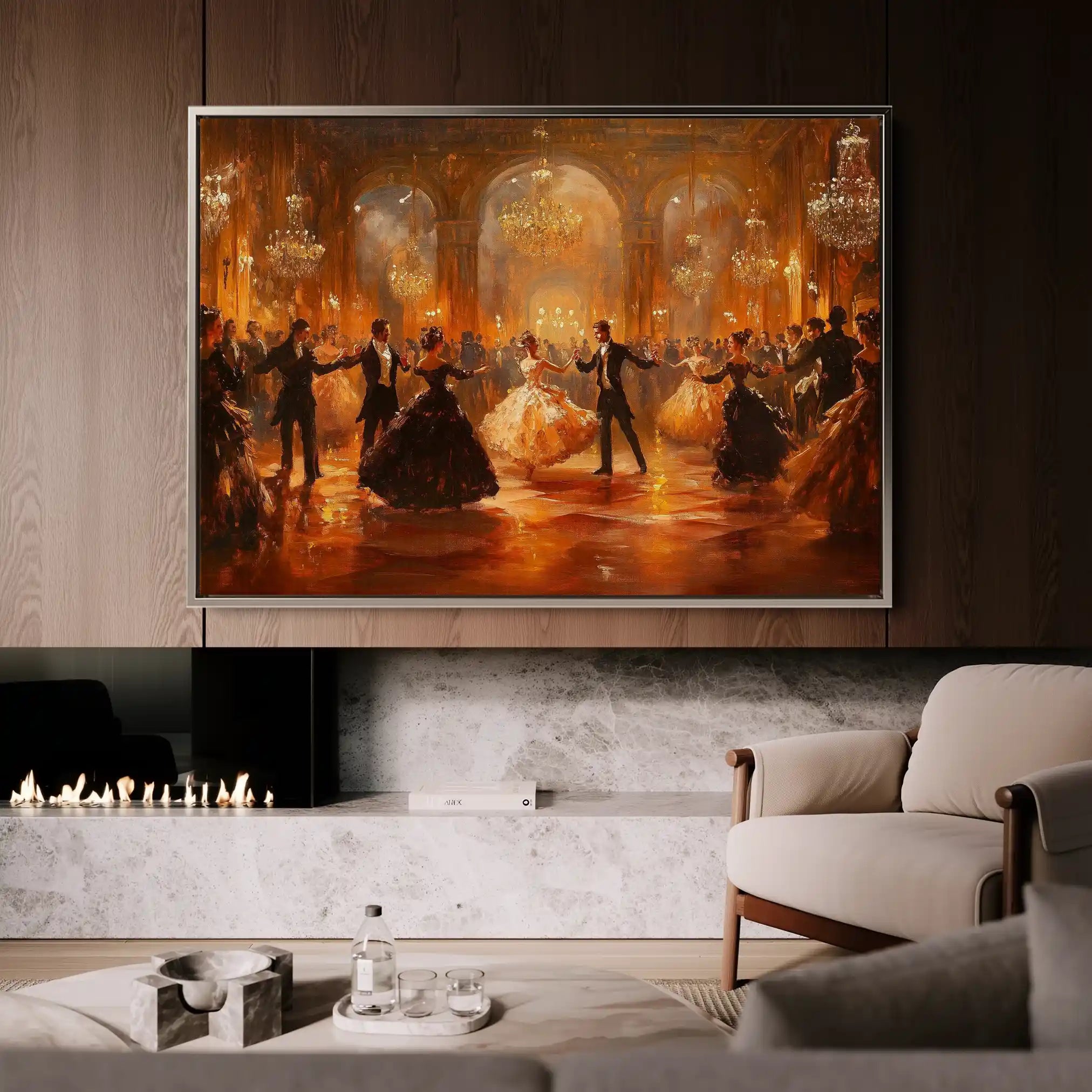 Classic 052 Canvas Art 90 x 60 cm / Stretched on hidden frame