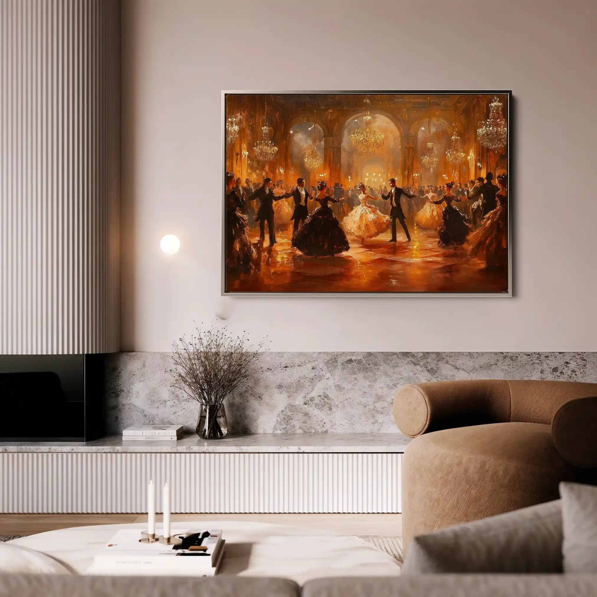 Classic 052 Canvas Art 90 x 60 cm / Stretched on hidden frame