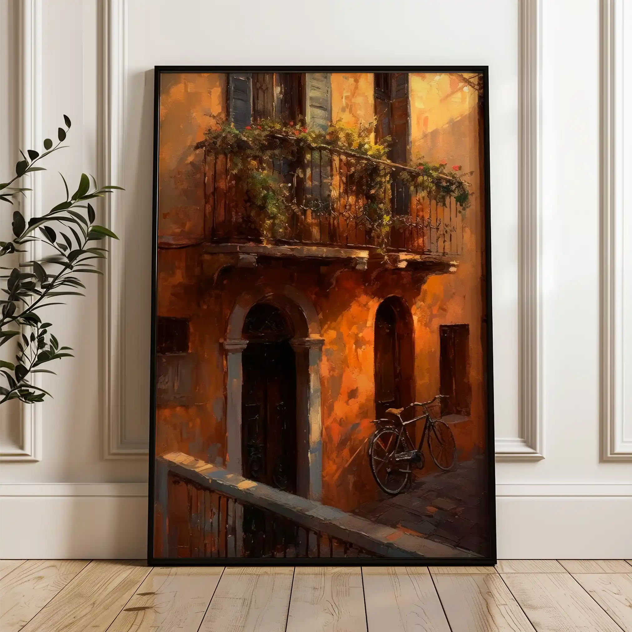 Landscape 052 Canvas Art 90 x 60 cm / Stretched on hidden frame