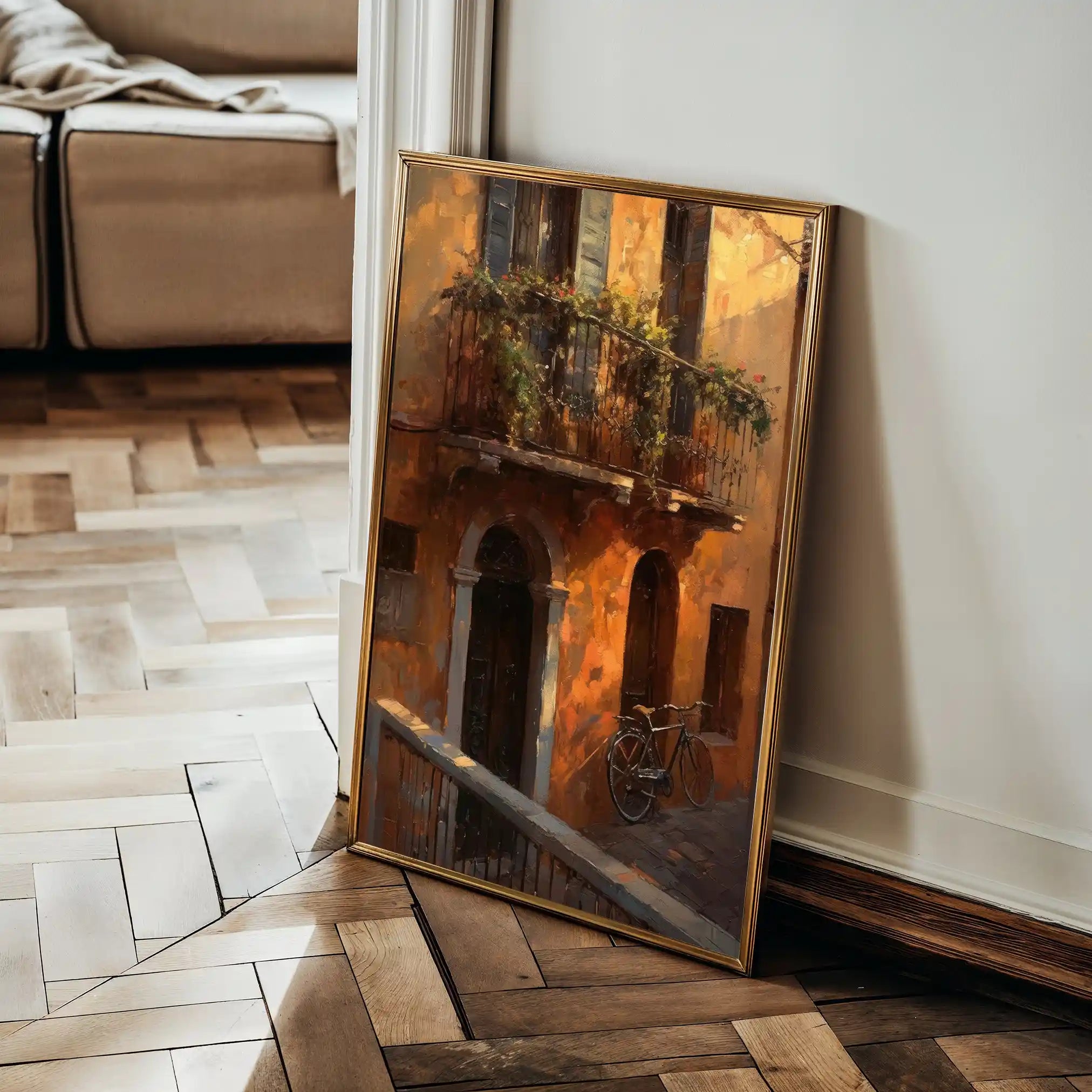 Landscape 052 Canvas Art 90 x 60 cm / Stretched on hidden frame