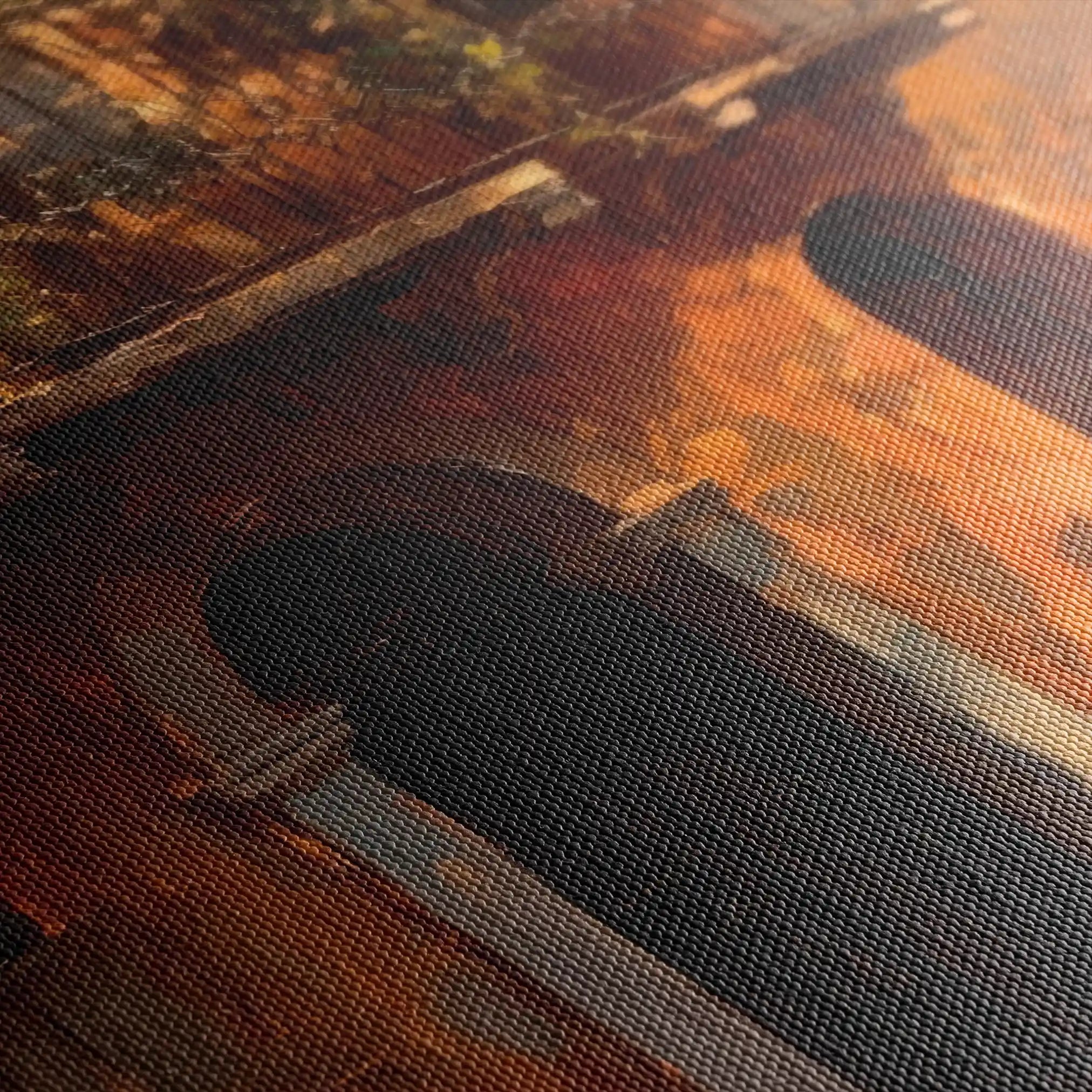 Landscape 052 Canvas Art 90 x 60 cm / Stretched on hidden frame