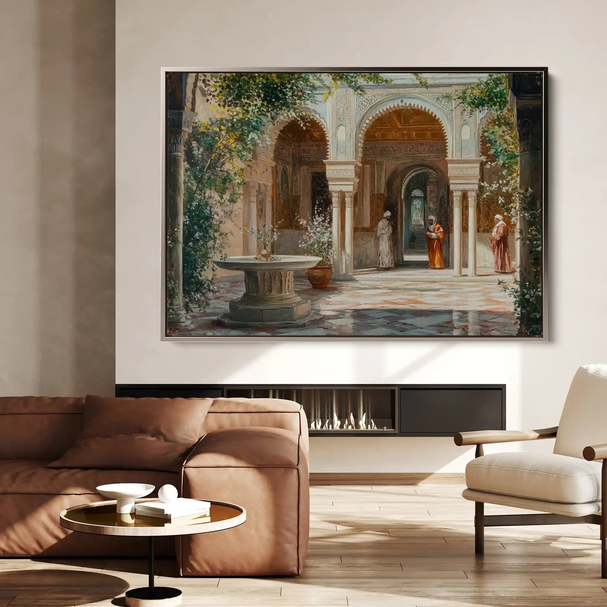 Orientalist 052 Canvas Art 90 x 60 cm / Stretched on hidden frame