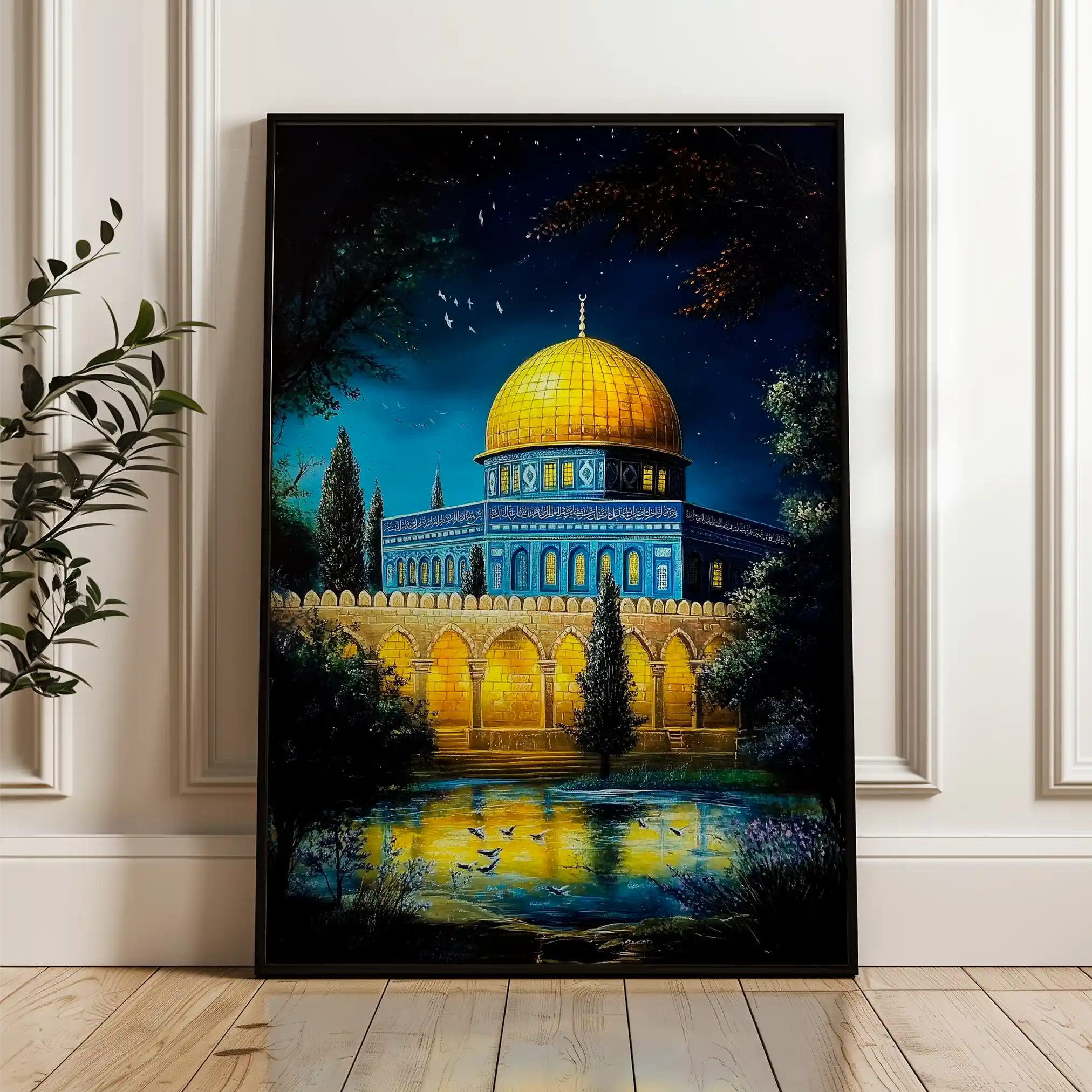 Palestine 052 Canvas Art 90 x 60 cm / Stretched on hidden frame