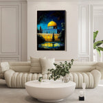 Palestine 052 Canvas Art 90 x 60 cm / Stretched on hidden frame