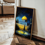 Palestine 052 Canvas Art 90 x 60 cm / Stretched on hidden frame