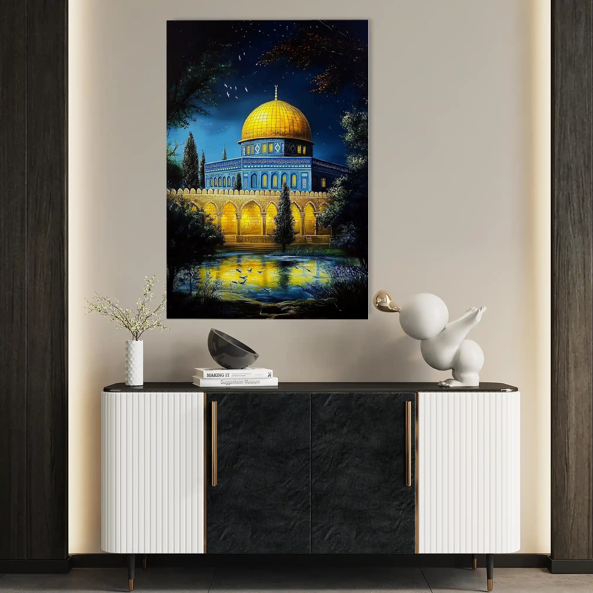 Palestine 052 Canvas Art 90 x 60 cm / Stretched on hidden frame