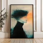 Portrait 052 Canvas Art 90 x 60 cm / Stretched on hidden frame