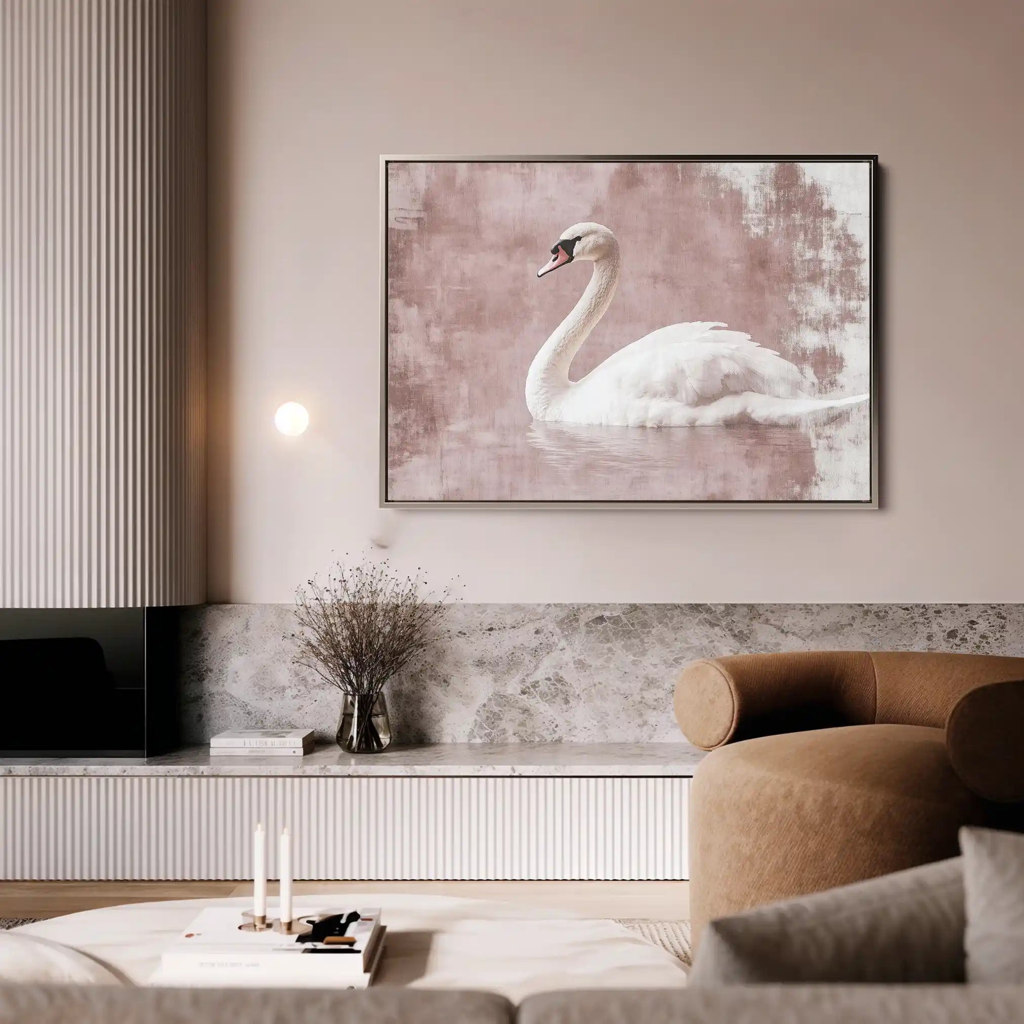 Animals 053 Canvas Art 90 x 60 cm / Stretched on hidden frame