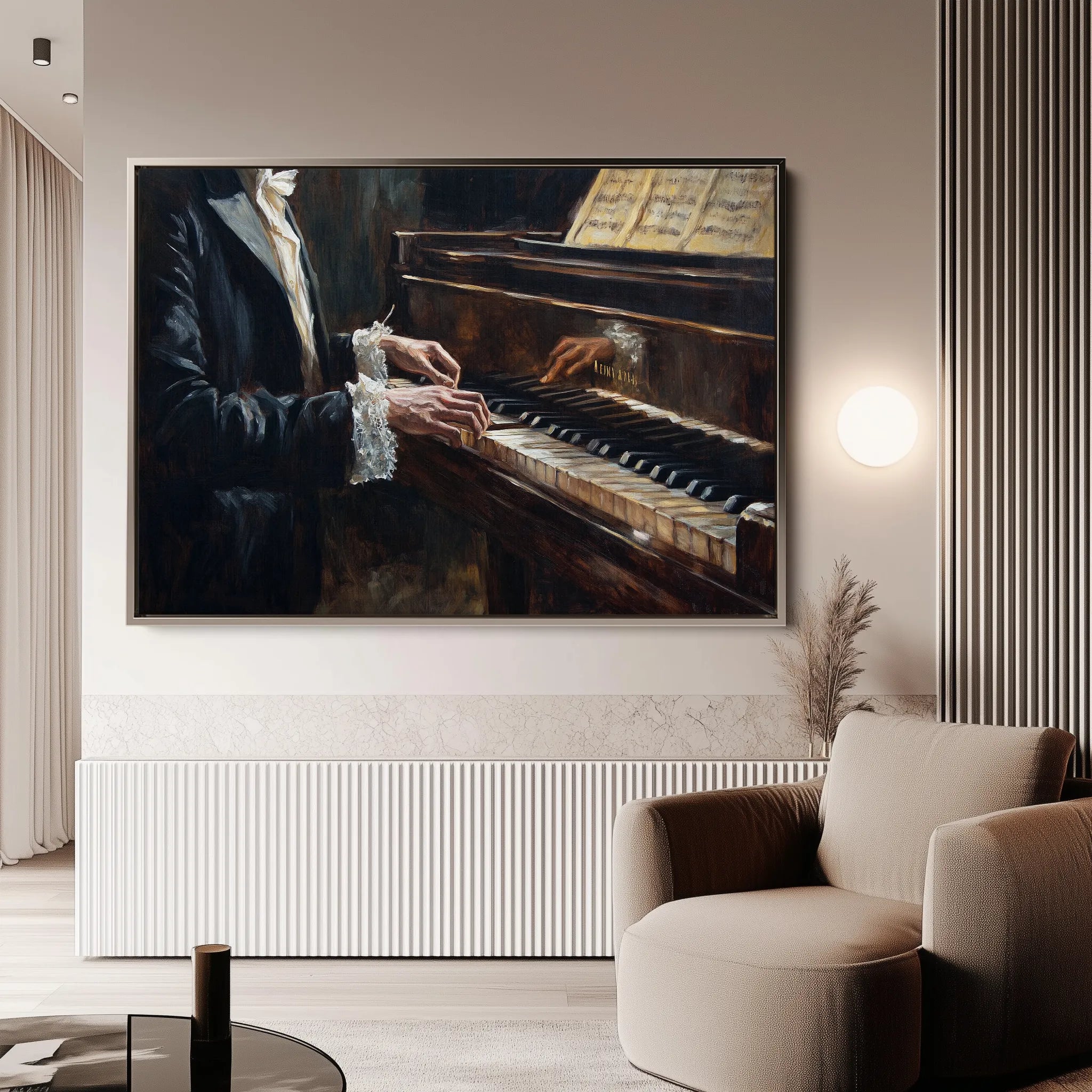 Classic Canvas Wall Art WAD053-CL 90 x 60 cm / Stretched on hidden frame