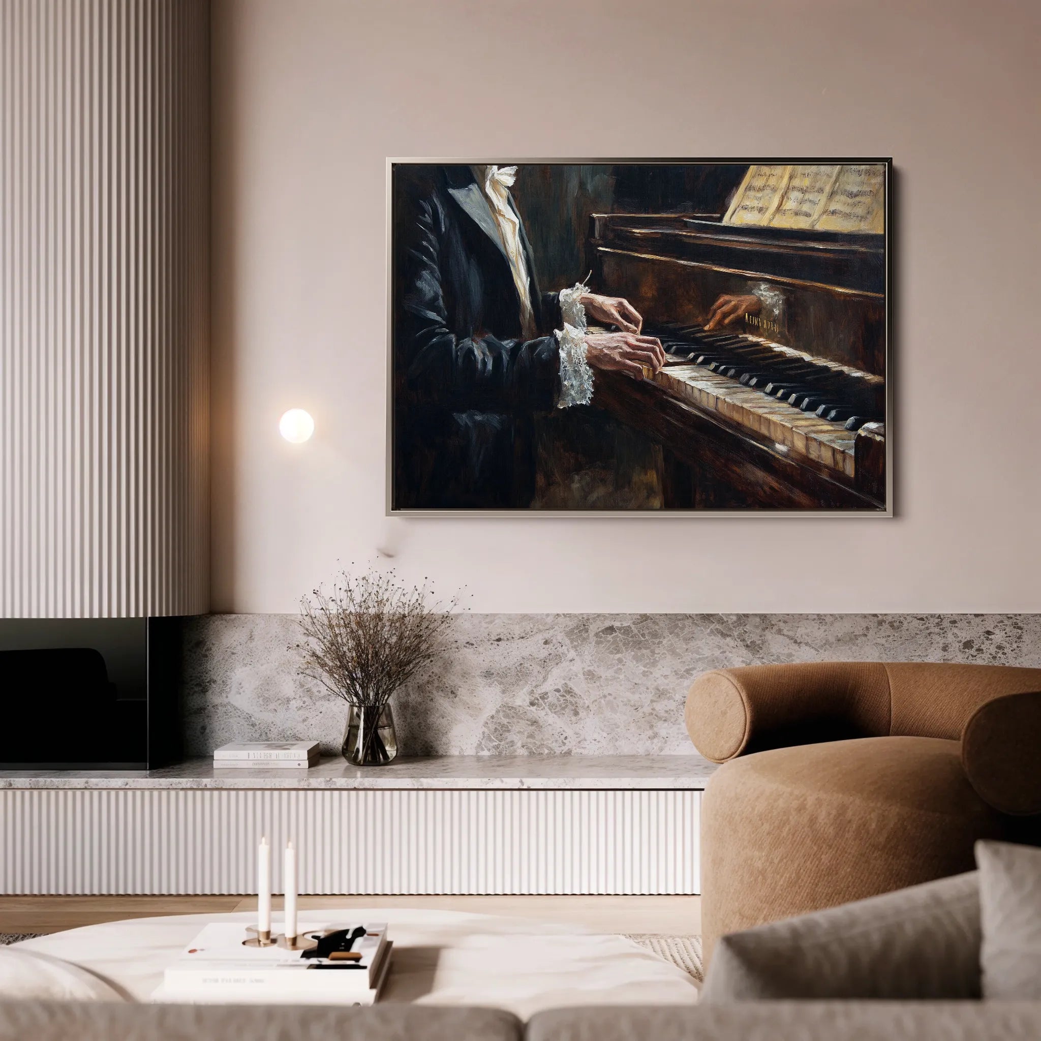 Classic Canvas Wall Art WAD053-CL 90 x 60 cm / Stretched on hidden frame